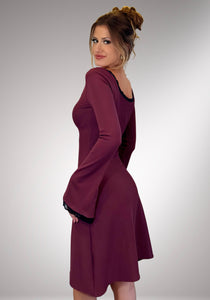 Burgundy Dress Sample Fabric